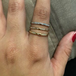 NWOT Stackable Rings size 8